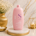 Champú Alfaparf Milano Semi Di Lino Moisture Nutritive Low Shampoo de 1000 ml diseñado para cabello seco