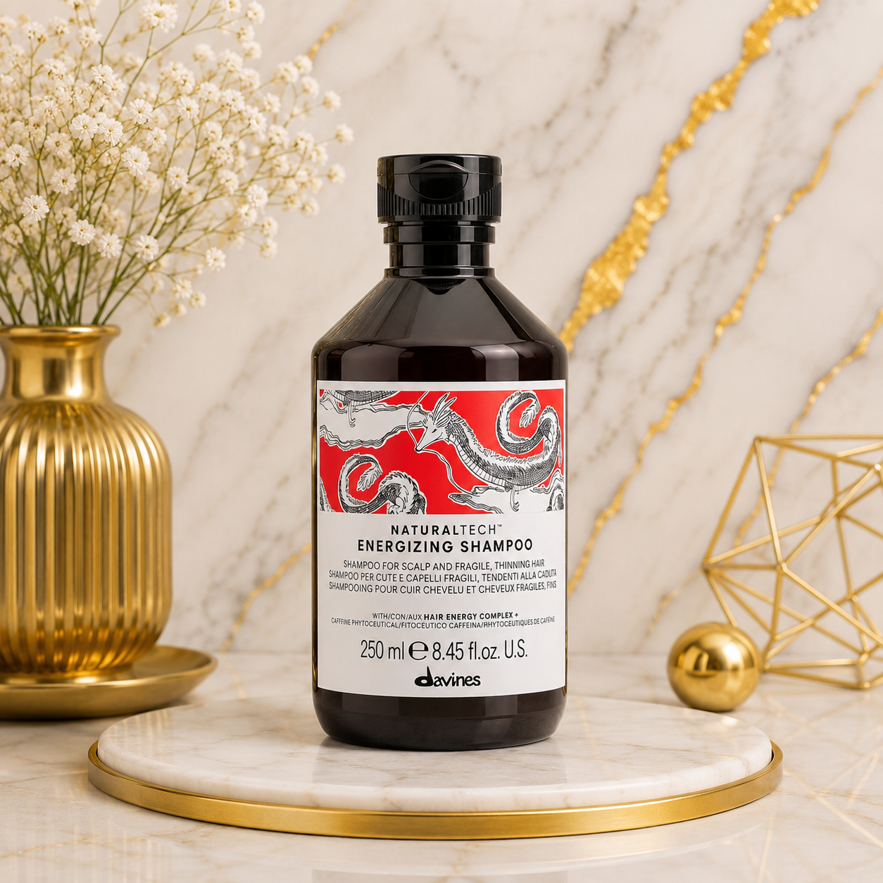 Champú estimulante y revitalizante de la línea Naturaltech