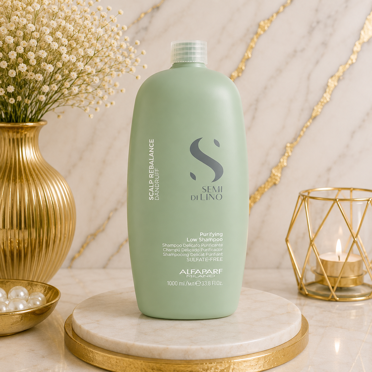 Shampoo De 1000 ml Para Tratar La Caspa