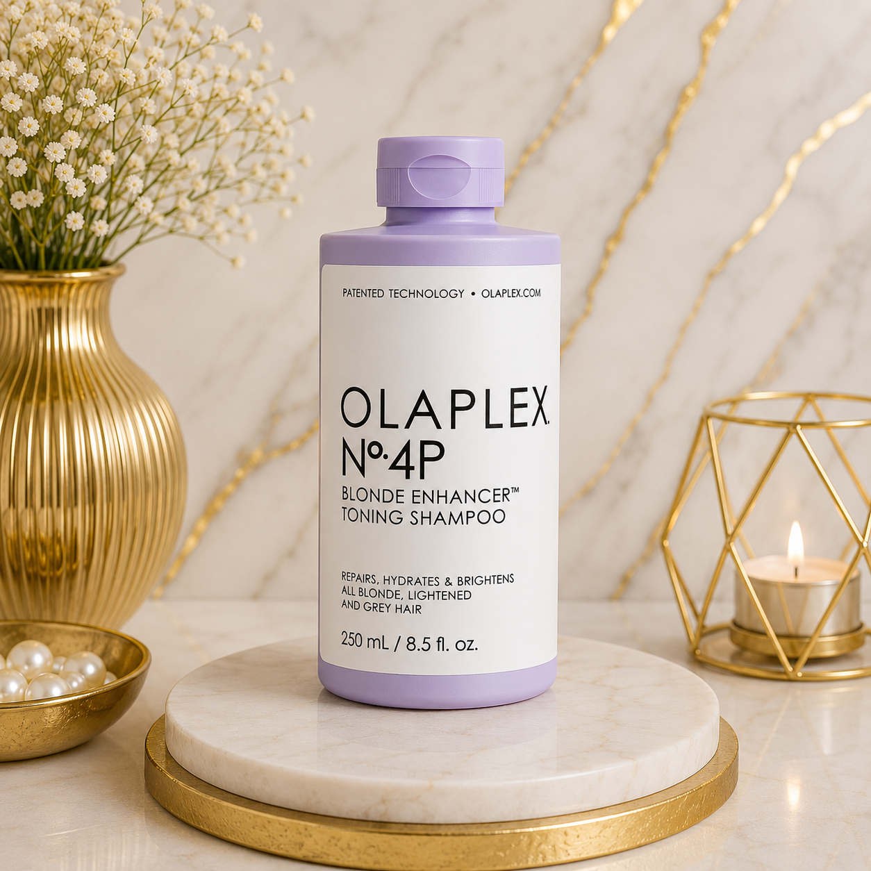 Olaplex Nº.4P Blonde Enhancer Toning Shampoo