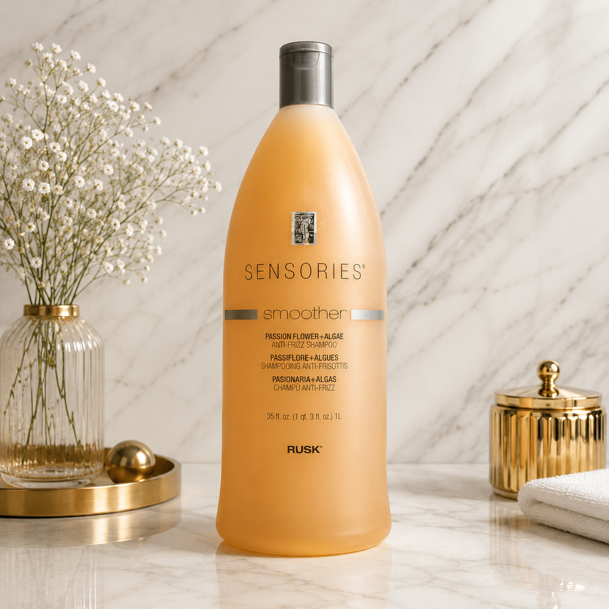 Rusk Sensories Smoother Shampoo (1 Litro)